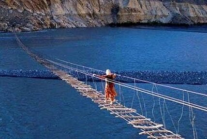 Hussaini Hanging Bridge, Pakistan