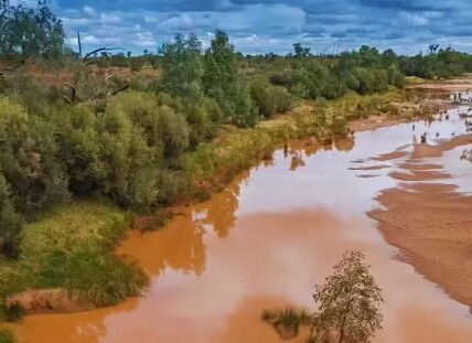 Finke River, Australia (340–400 Million Years Old)